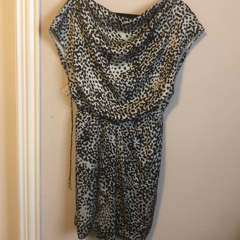 Vince Camuto Lepord Print Dress